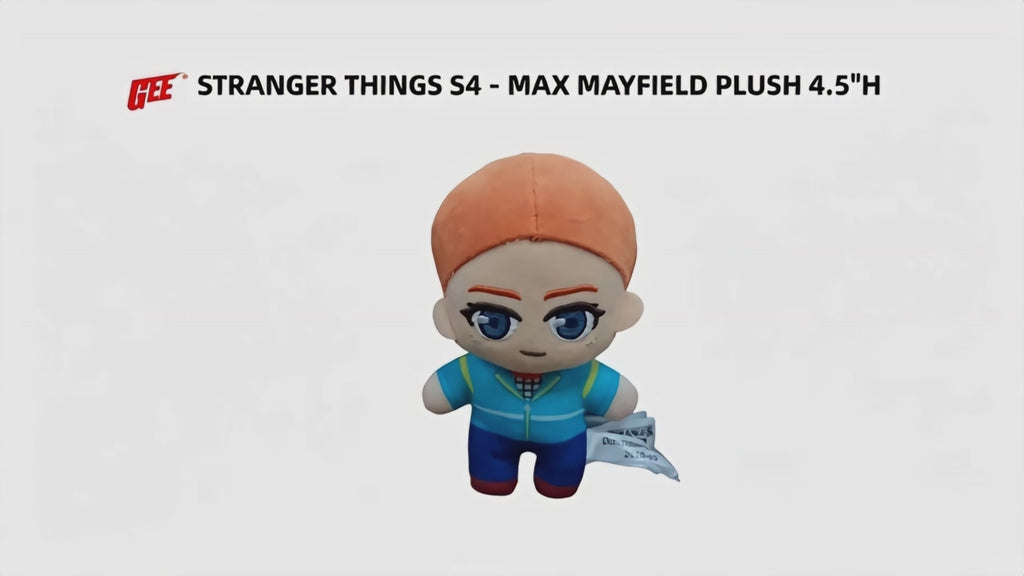 Stranger Things Season 4 - Max Mayfield Mini Plush w/ Spring Clip 4.5" H
