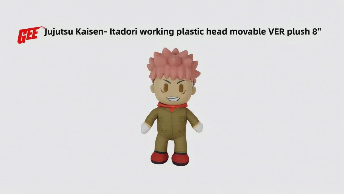 Jujutsu Kaisen - Itadori Kaisen (Worker Outfit) Figurekey Plush 8" H