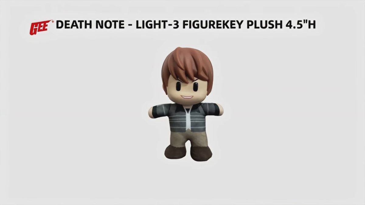 Death Note - Light Yagami (Casual) Figurekey Plush 4.5"