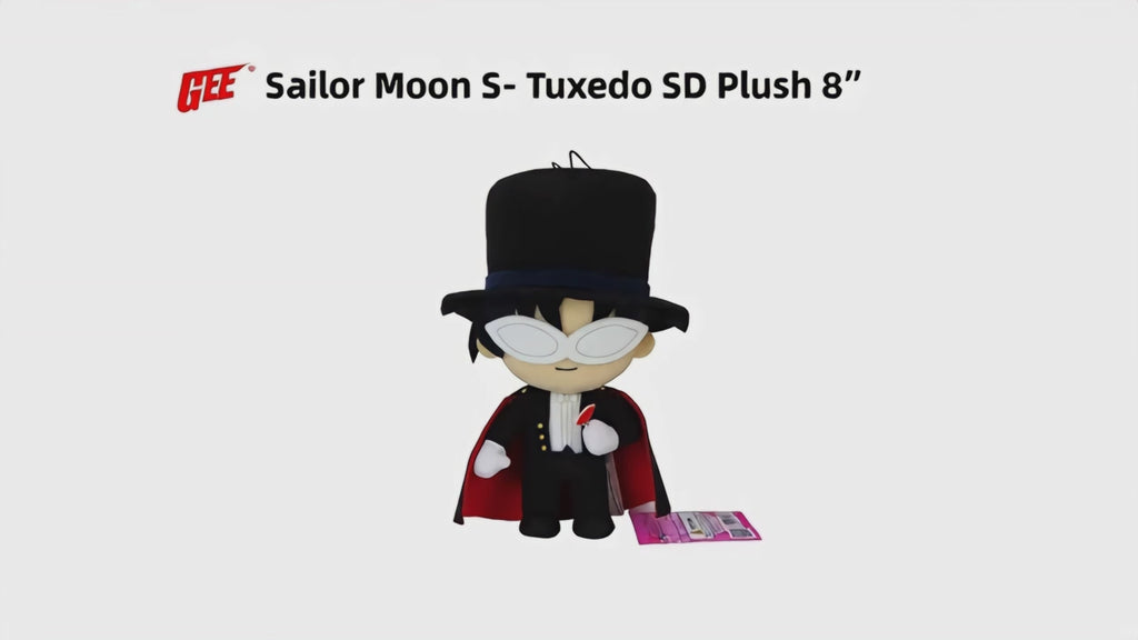 SAILOR MOON S - TUXEDO SD PLUSH 8" H