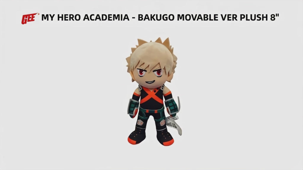 My Hero Academia - Bakugo Katsuki Movable Ver Plush 8"H