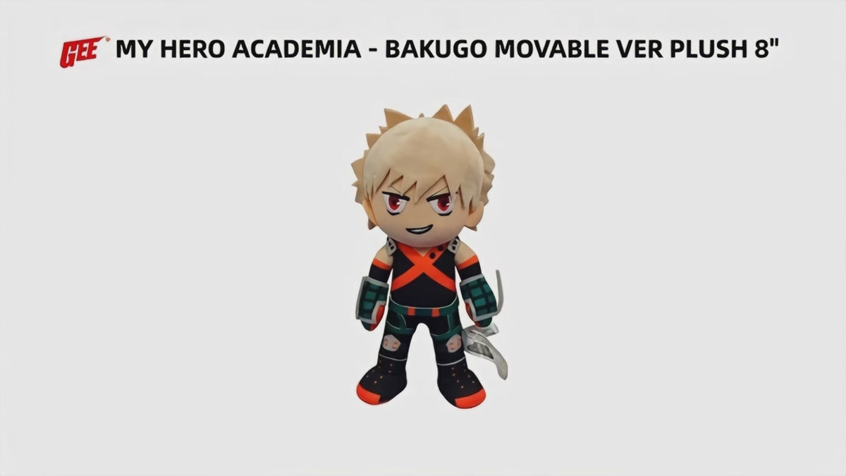 My Hero Academia - Bakugo Katsuki Movable Ver Plush 8"H