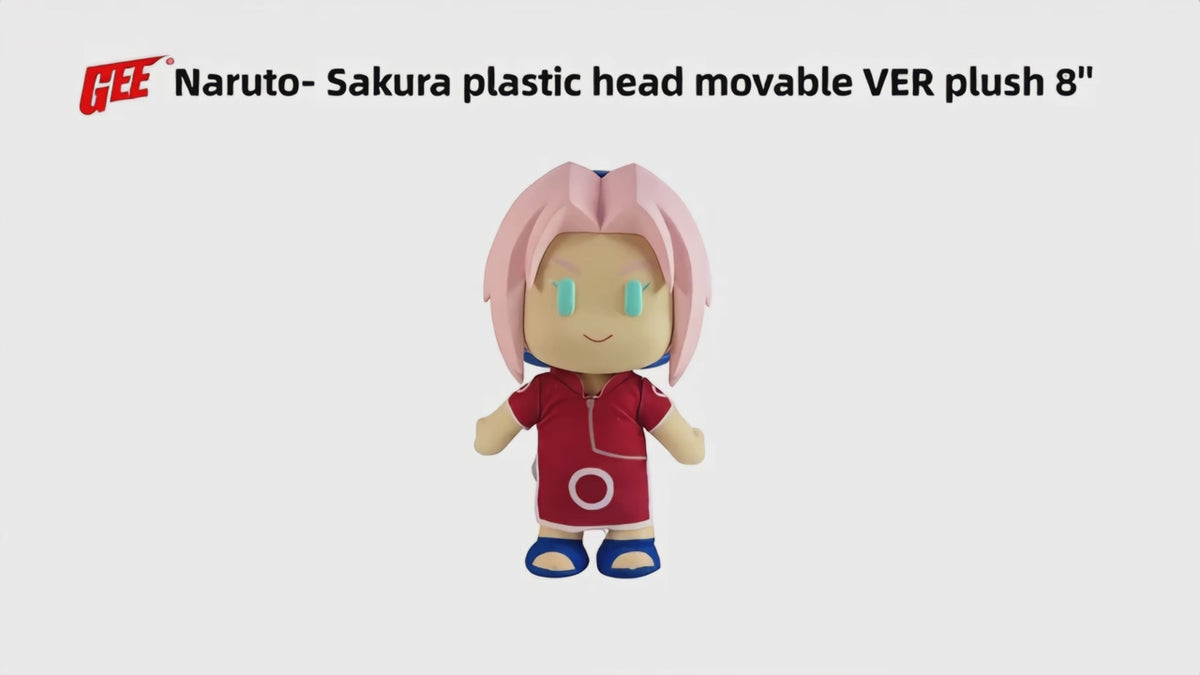 Naruto Shippuden: Sakura Haruno Figurekey Plush 8" H
