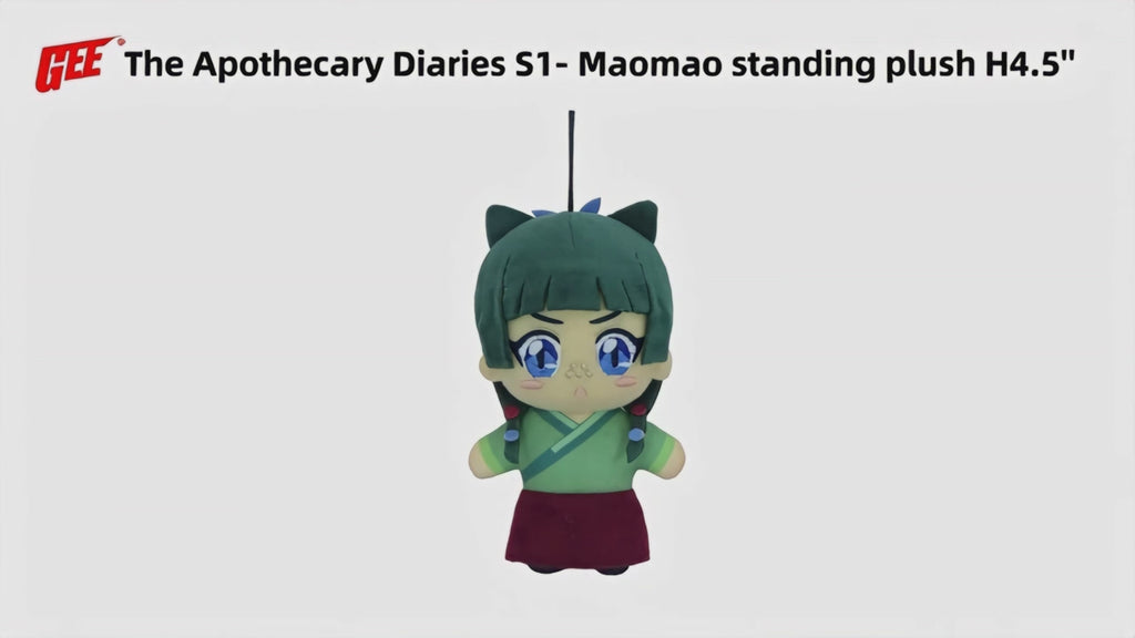 The Apothecary Diaries - Maomao Mini Plush w/ Spring Clip 5" H