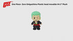 One Piece - Zoro Onigashima Figurekey Plush 4.5"H