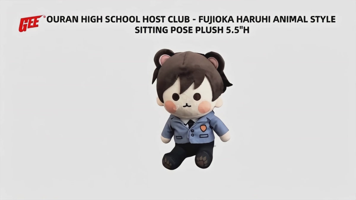 Ouran H.S. Host Club - Haruhi Fujioka (Animal Style) Mini Plush 5.5" H