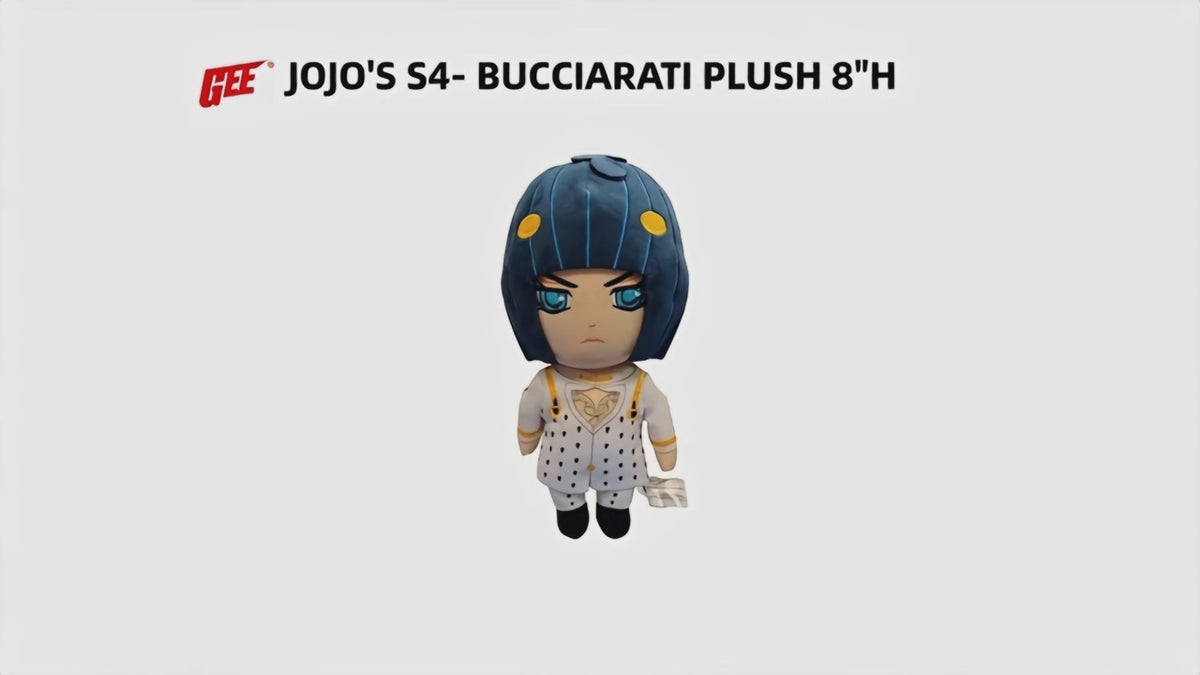 Jojo's S4 - Bruno Bucciarati Plush 8"H