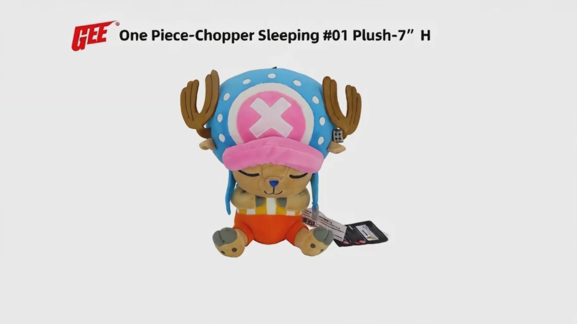 One Piece - Tony Tony Chopper (Sleeping) Plush 7" H