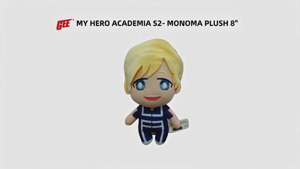 My Hero Academia S2 - Neito Monoma Plush 8"H