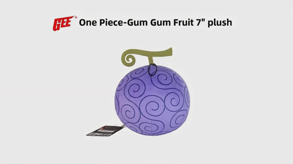 ONE PIECE - GUM GUM FRUIT PLUSH 7" H