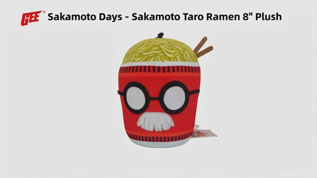 Sakamoto Days: Ramen Cup (Taro Sakamoto) Plush 8in