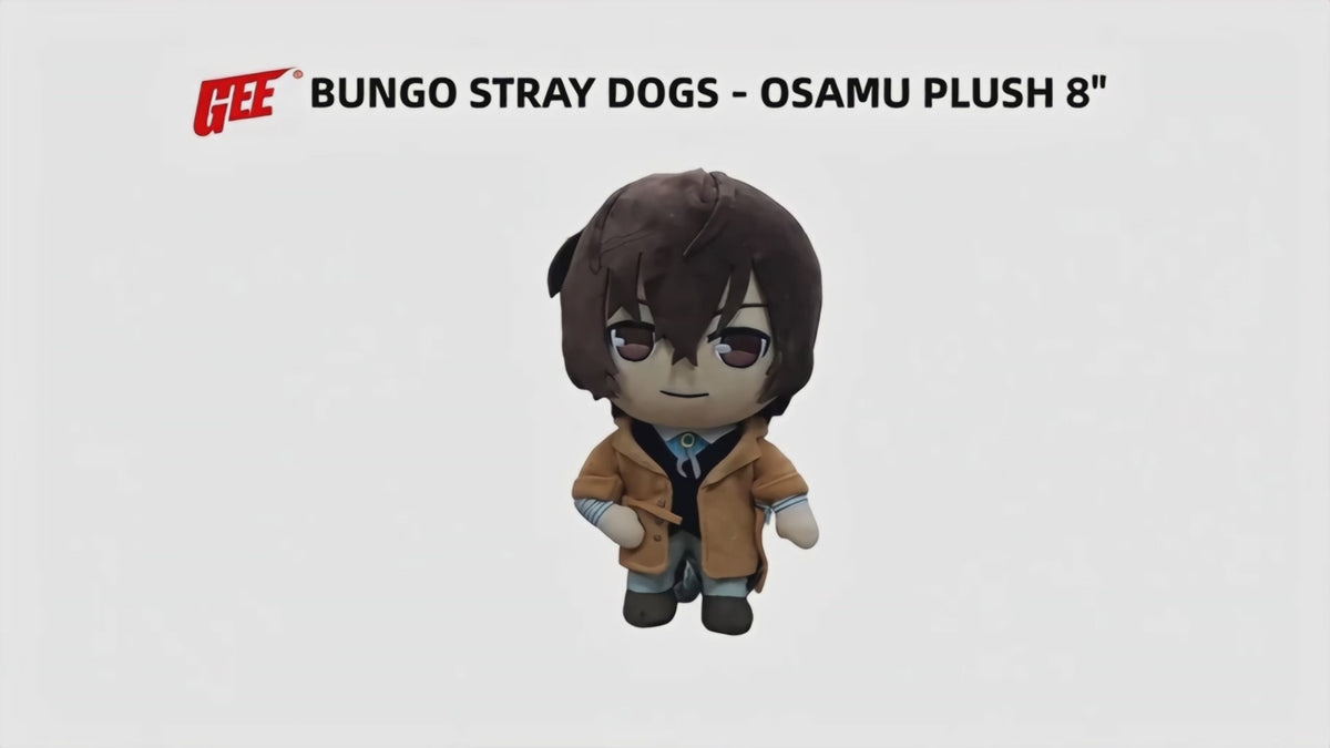 Bungo Stray Dogs Partners S1 - Osamu Dazai Plush 8"H