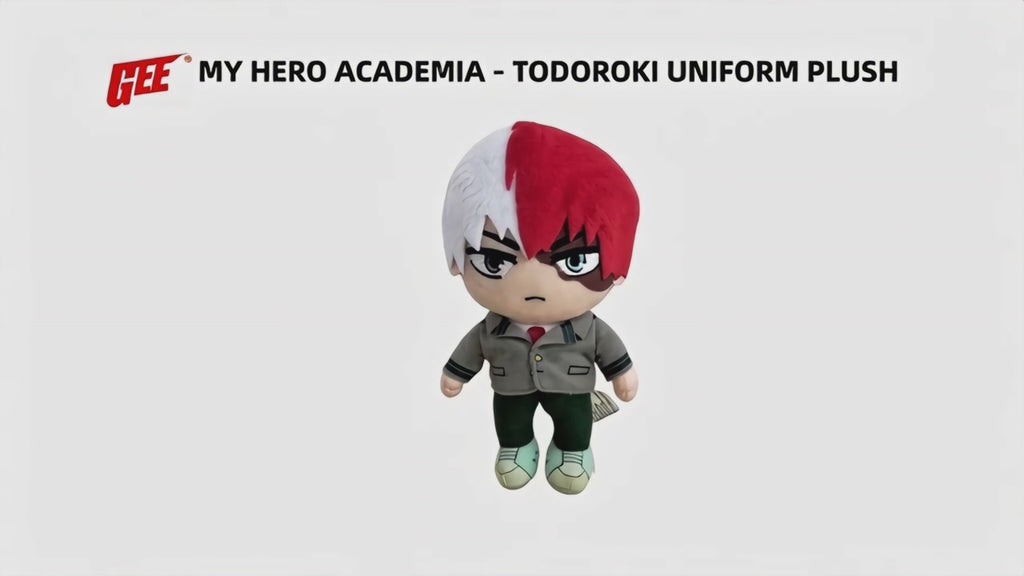 My Hero Academia - Shoto Todoroki Uniform Plush 8"H