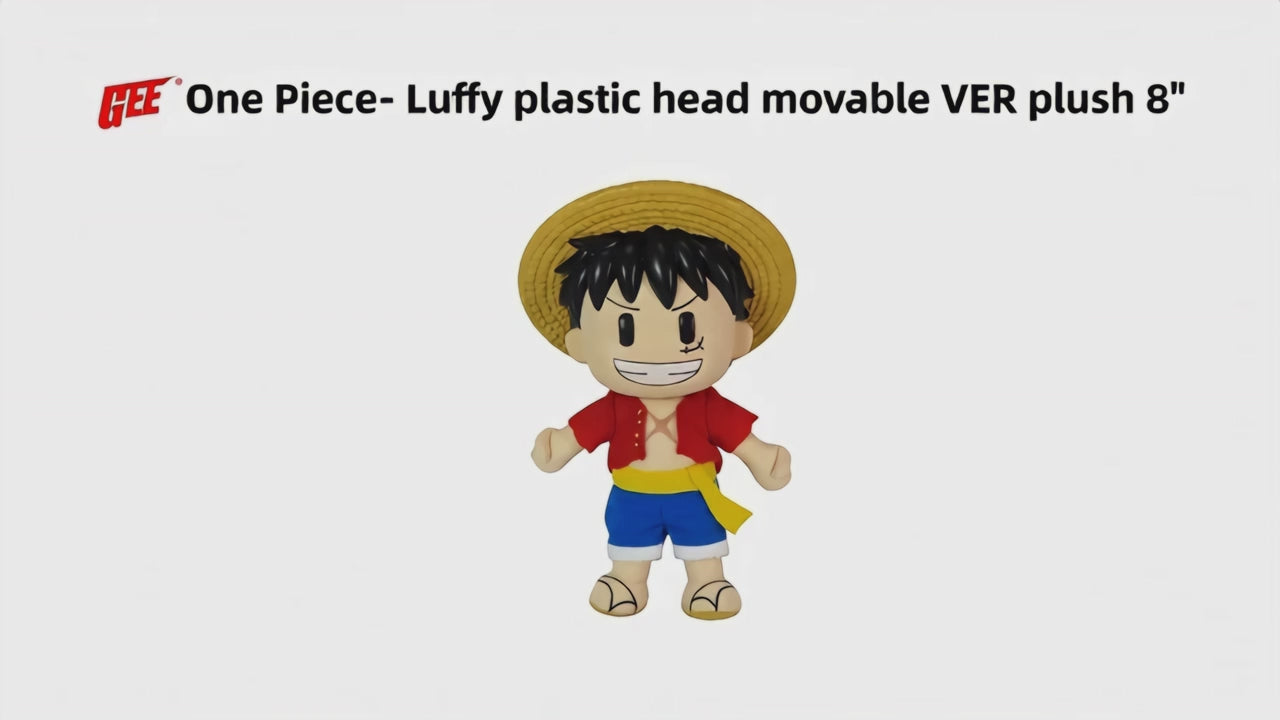 One Piece: Monkey D. Luffy (Return to Sabaody Arc) Figurekey Plush 8" H