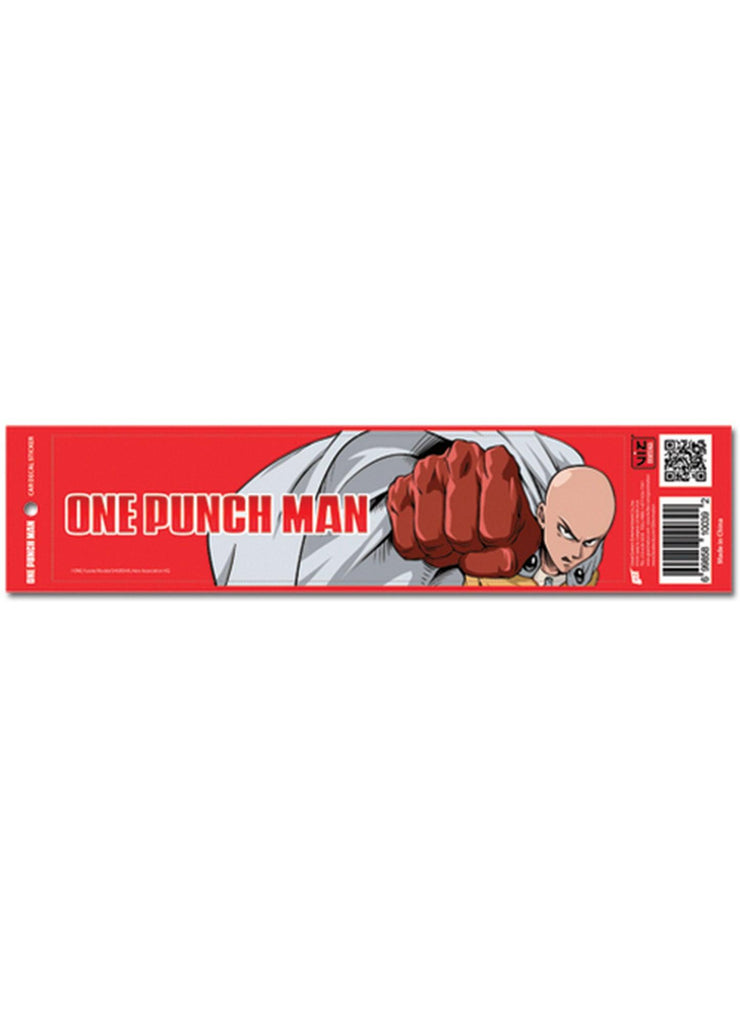 One Punch Man - Saitama PuncHinge Car Decal - Great Eastern Entertainment