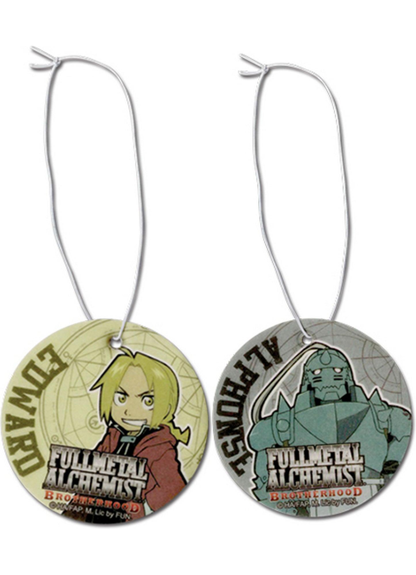 Fullmetal Alchemist: Brotherhood - Edward Elric "Ed" & Alphonse Elric "Al" Air Freshener - Great Eastern Entertainment
