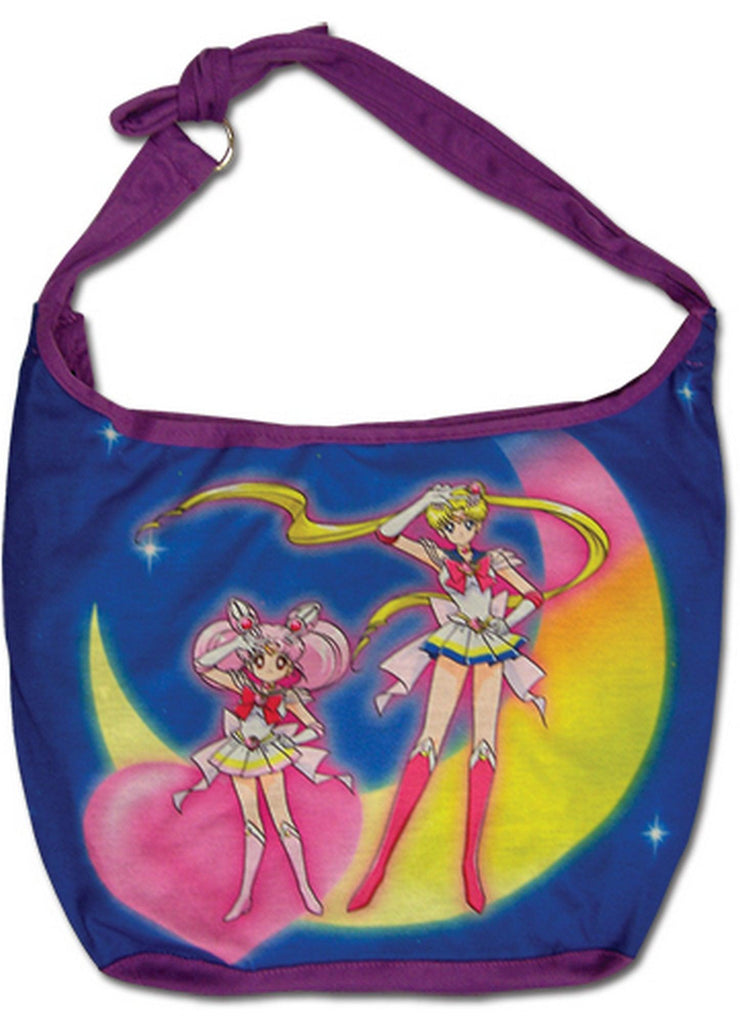 Sailor Moon Super S - Two Main Characters Hobo Bag - Great Eastern Entertainment
