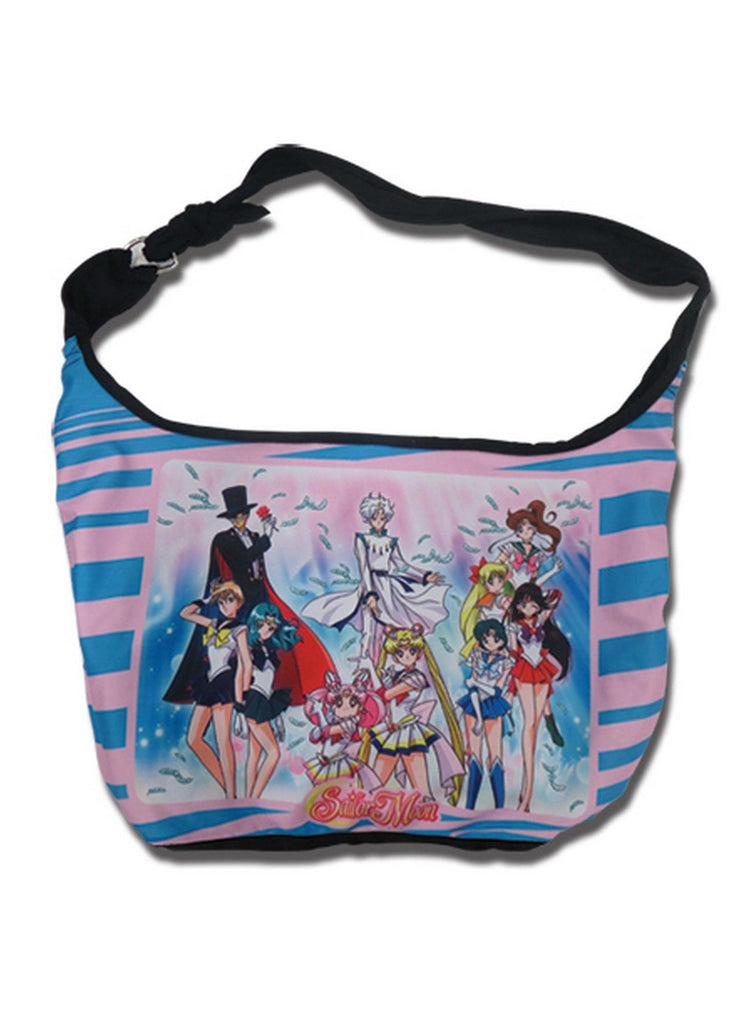 Sailor Moon - Sailors, Tuxedo Sublimation Hobo Bag - Great Eastern Entertainment