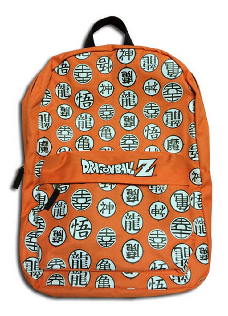 Dragon Ball Z - Symbols Backpack Bag - Great Eastern Entertainment