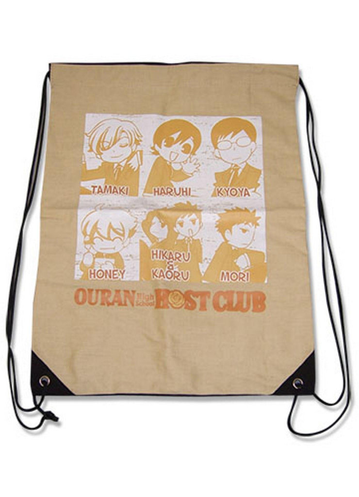 Ouran High School Host Club - Group Drawstring Bag - Great Eastern Entertainment