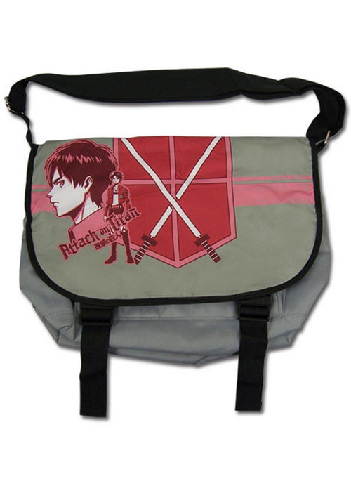 Attack on Titan - Eren Yeager Red Messenger Bag - Great Eastern Entertainment