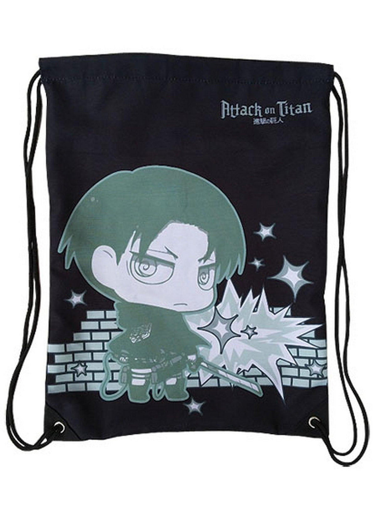 Attack On Titan - Levi Ackerman Drawstring Bag - Great Eastern Entertainment