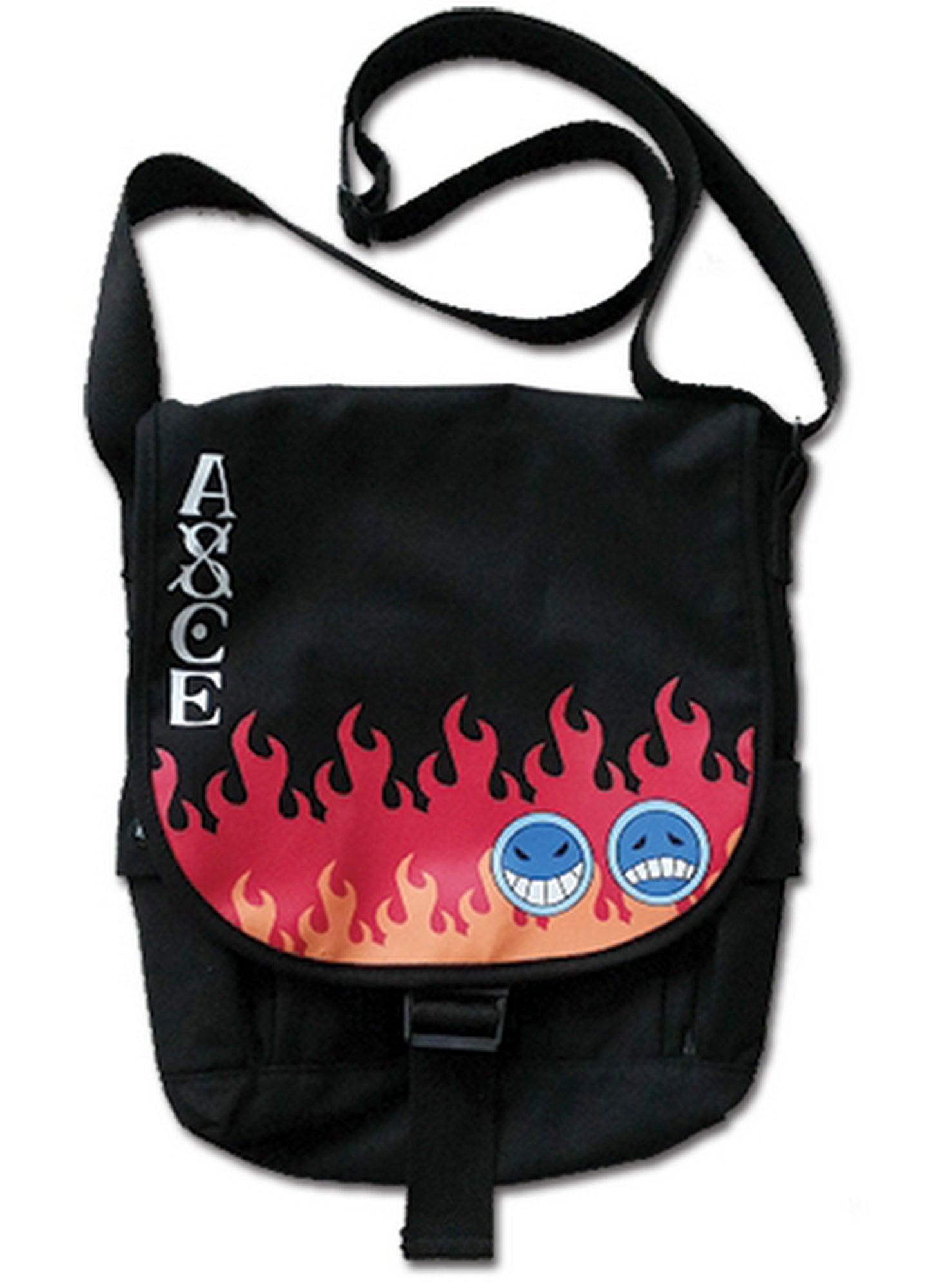 One Piece - Portgas D. Ace's Hat Icon Messenger Bag - Great Eastern Entertainment