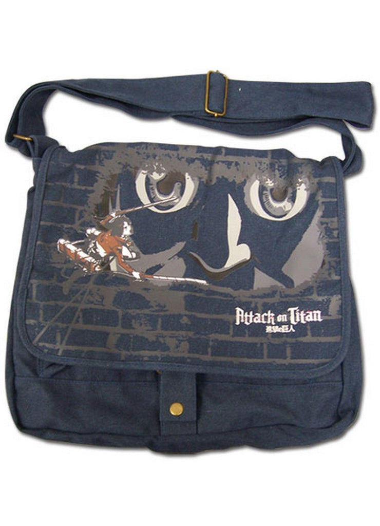 Attack on Titan - Eren Yeager & Titan Messenger Bag - Great Eastern Entertainment