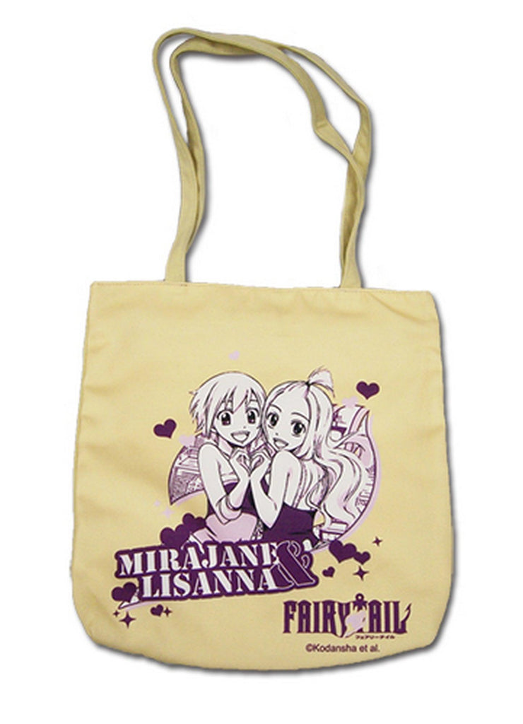 Fairy Tail S4 - Mirajane Strauss & Lisanna Strauss Tote Bag - Great Eastern Entertainment
