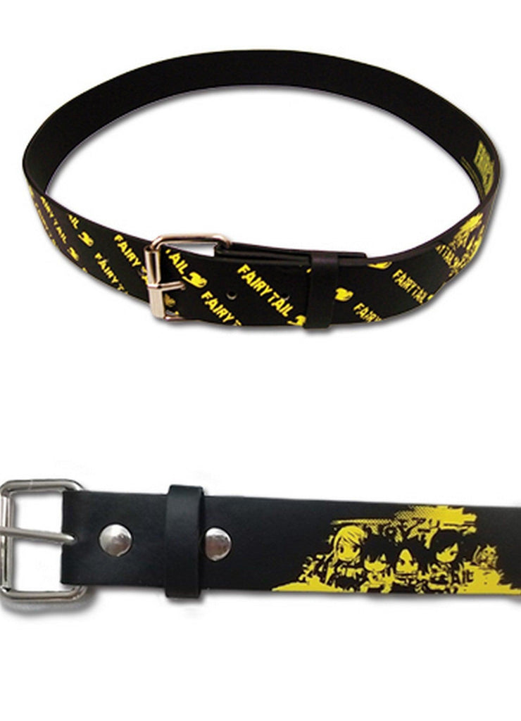 Fairy Tail - Group Black PU Belt - Great Eastern Entertainment