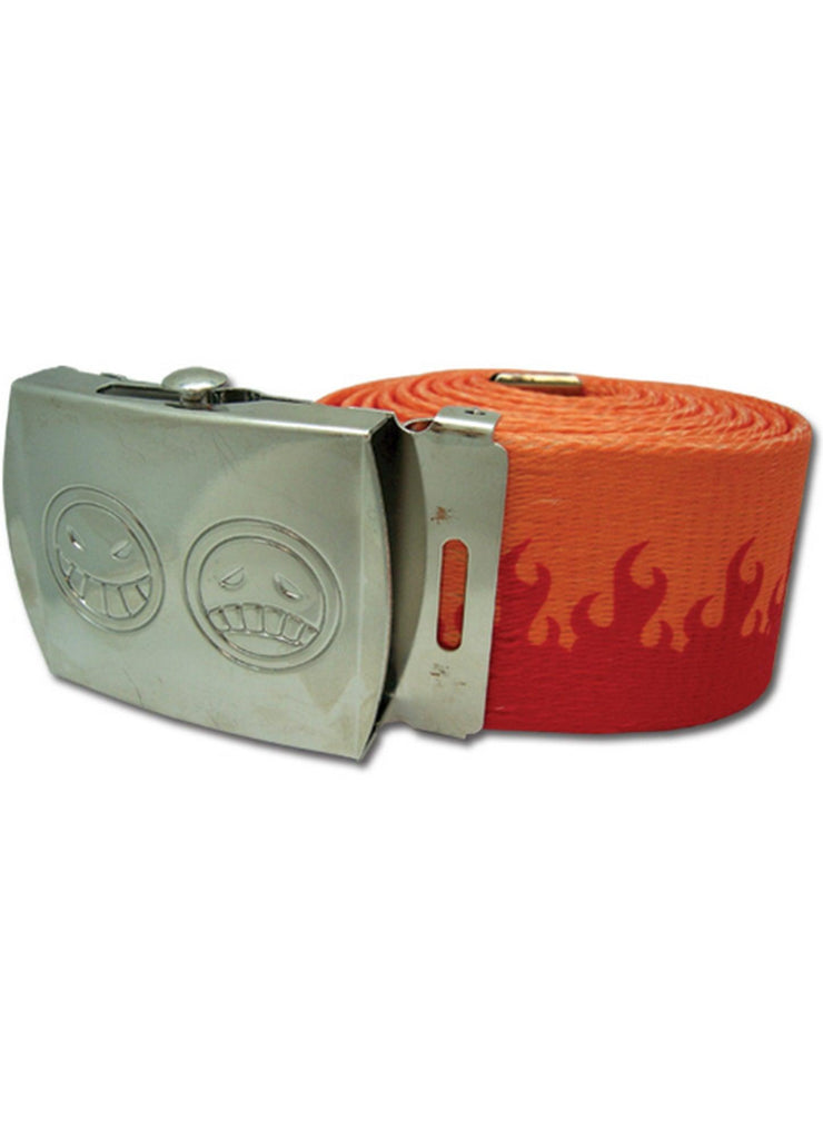 One Piece - Portgas D. Ace's Hat Icon Fabric Belt - Great Eastern Entertainment
