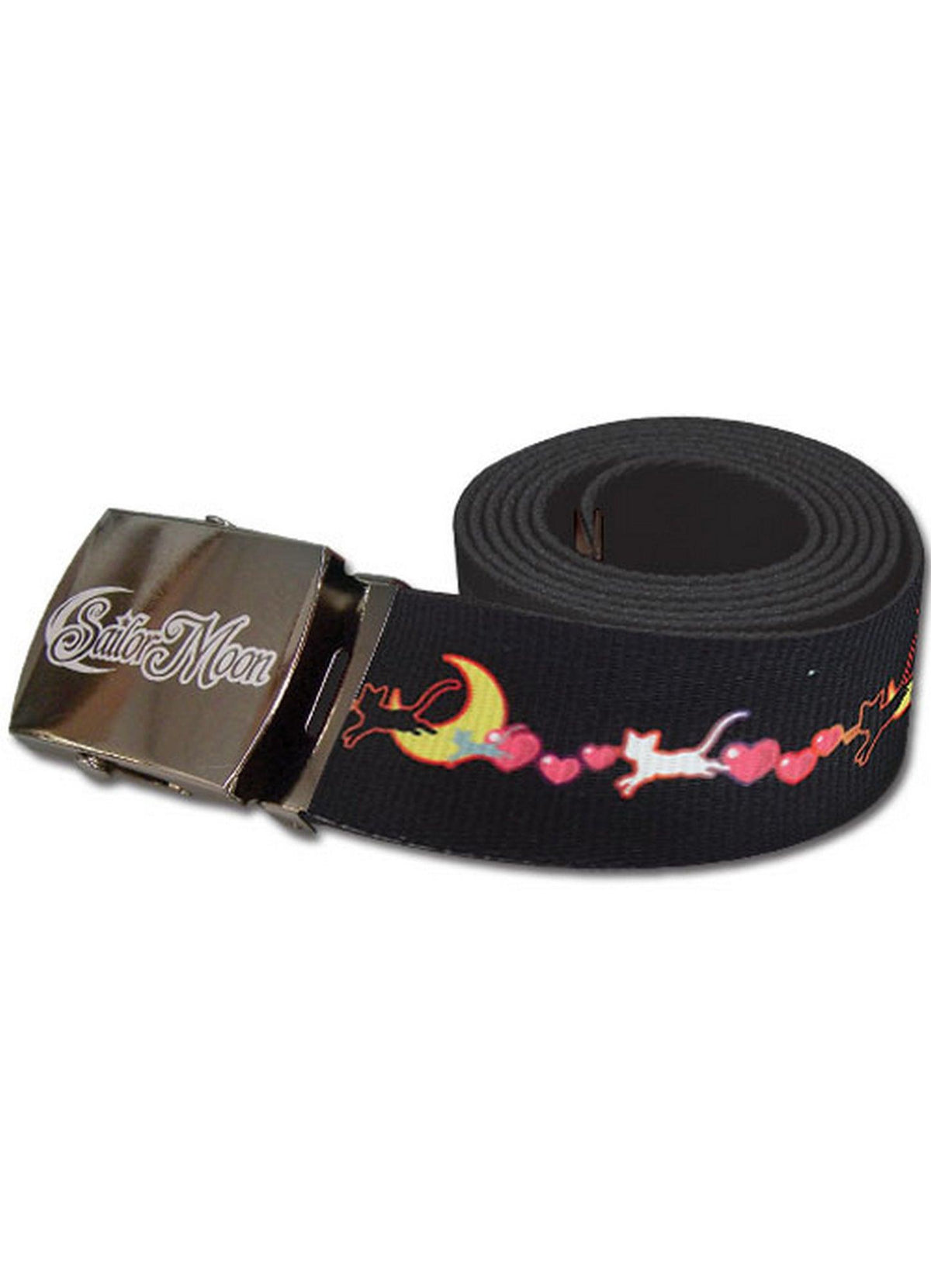 Sailor Moon Super S - Luna, Artemis & Diana Fabric Belt - Great Eastern Entertainment