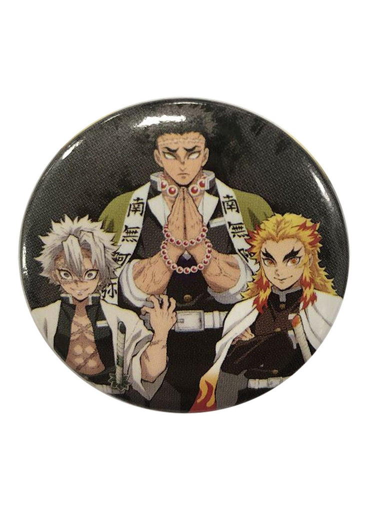 Demon Slayer- Kyojuro, Gyomei, Sanemi Button 1.25"