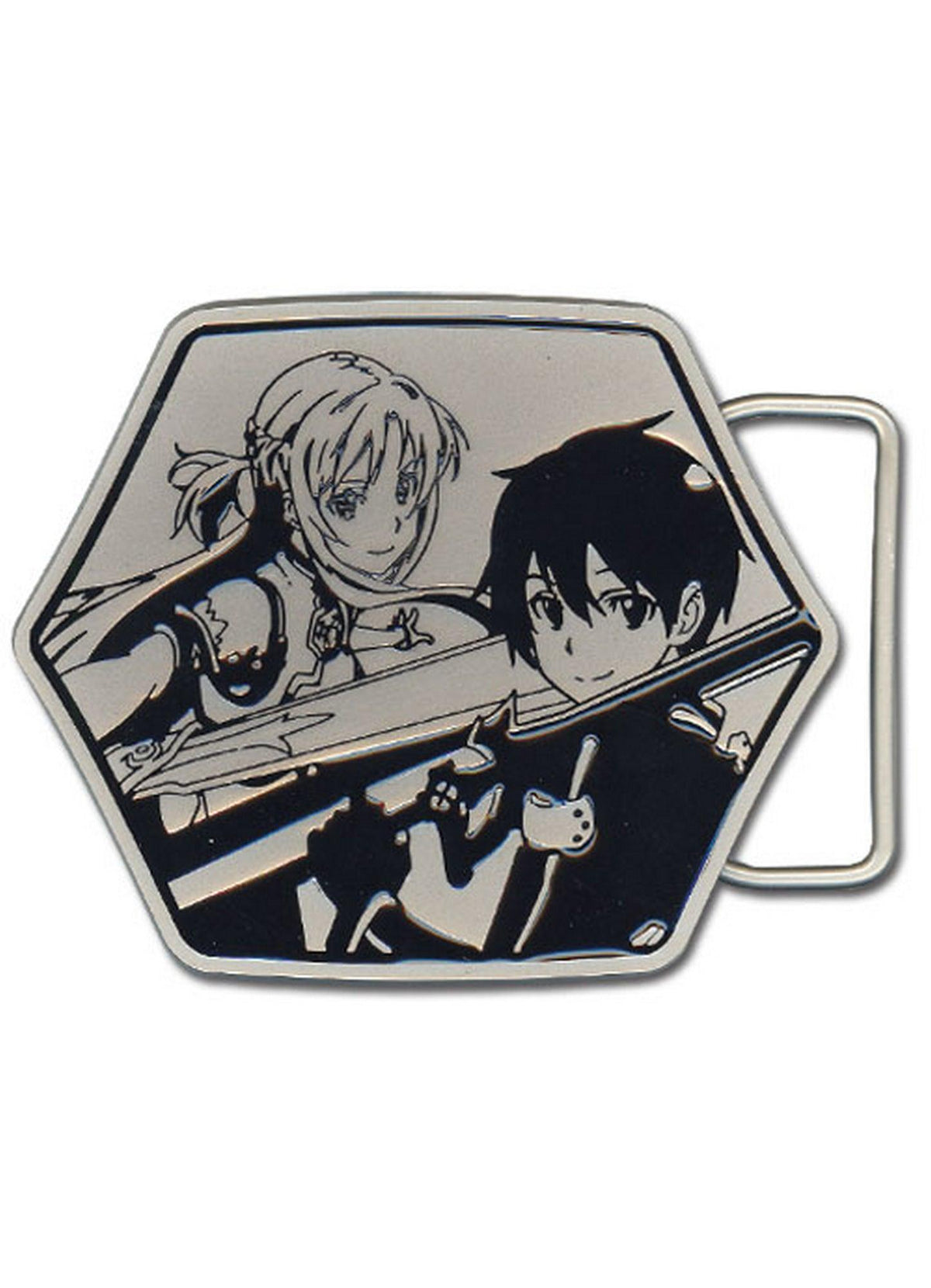 Sword Art Online- Kirito & Asuna Belt Buckle