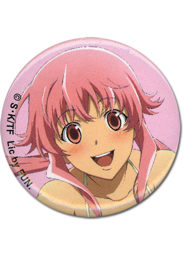 Future Diary - Yuno Gasai Button 1.25" - Great Eastern Entertainment