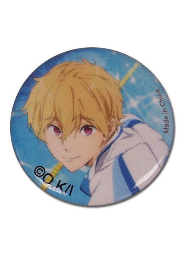 Free! - Nagisa Hazuki Button 1.25" - Great Eastern Entertainment