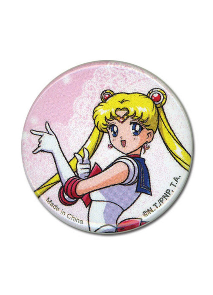 Sailor Moon S - Sailor Moon Button 1.25" - Great Eastern Entertainment