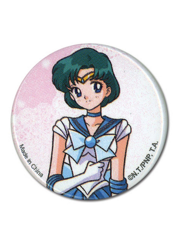 Sailor Moon S - Sailor Mercury Button 1.25" - Great Eastern Entertainment