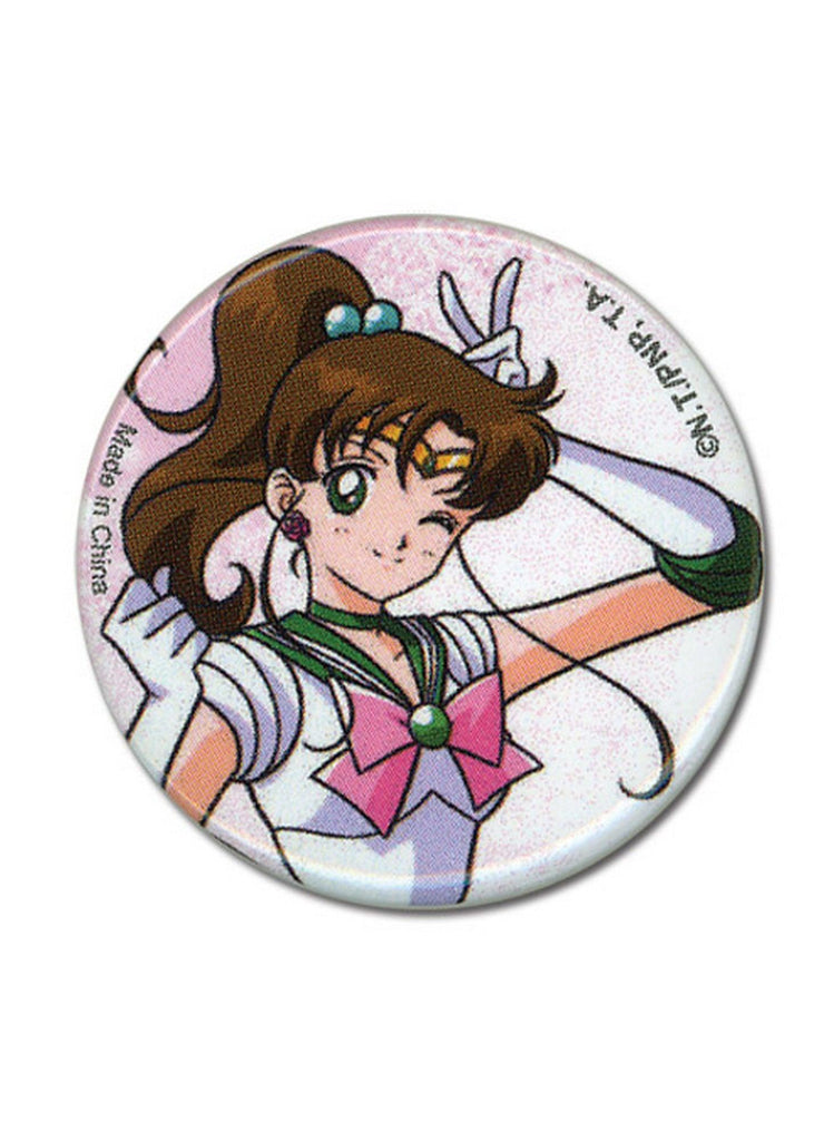 Sailor Moon S - Sailor Jupiter Button 1.25" - Great Eastern Entertainment