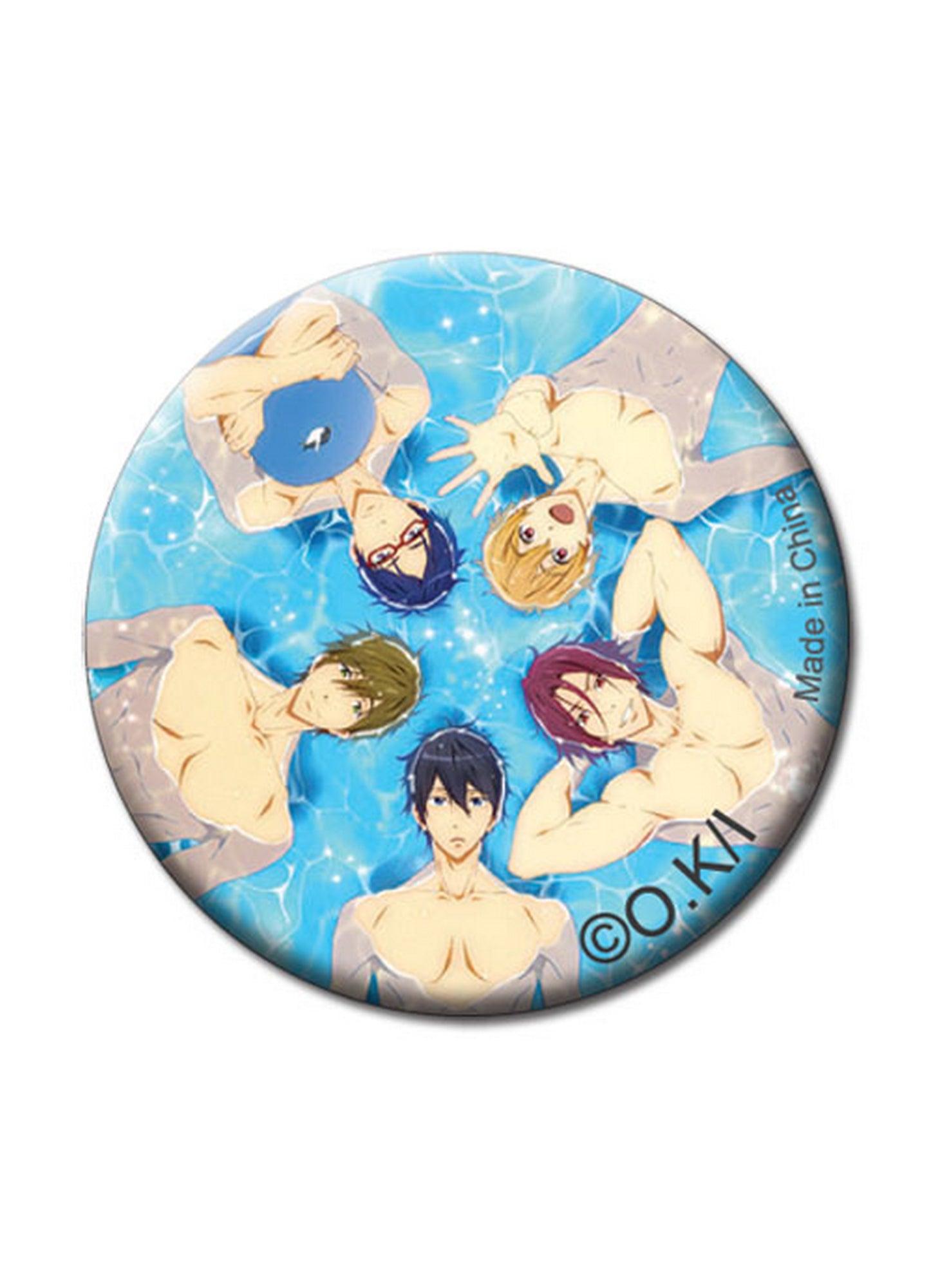 Free! - Group Button - Great Eastern Entertainment