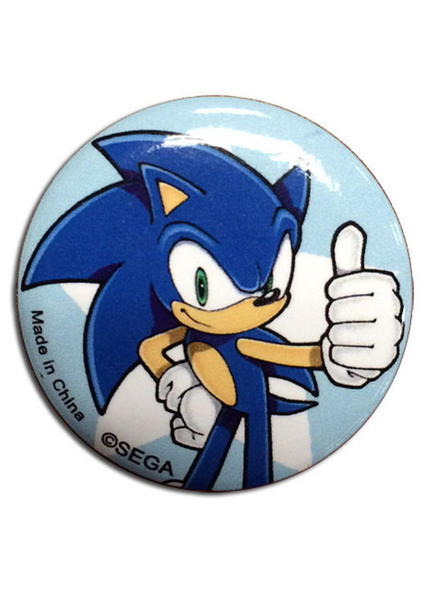 Sonic The Hedgehog - Sonic The Hedgehog Button 1.25