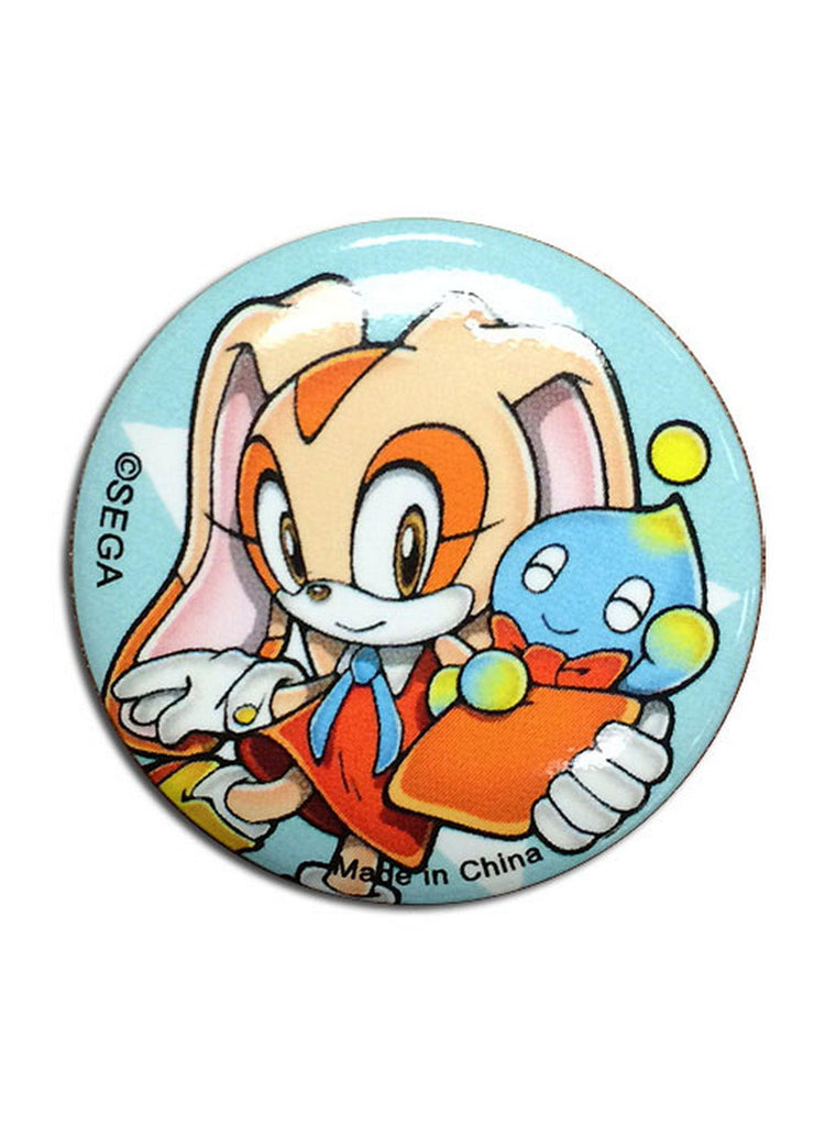 Sonic The Hedgehog- Cream & Chao 1.25' Button