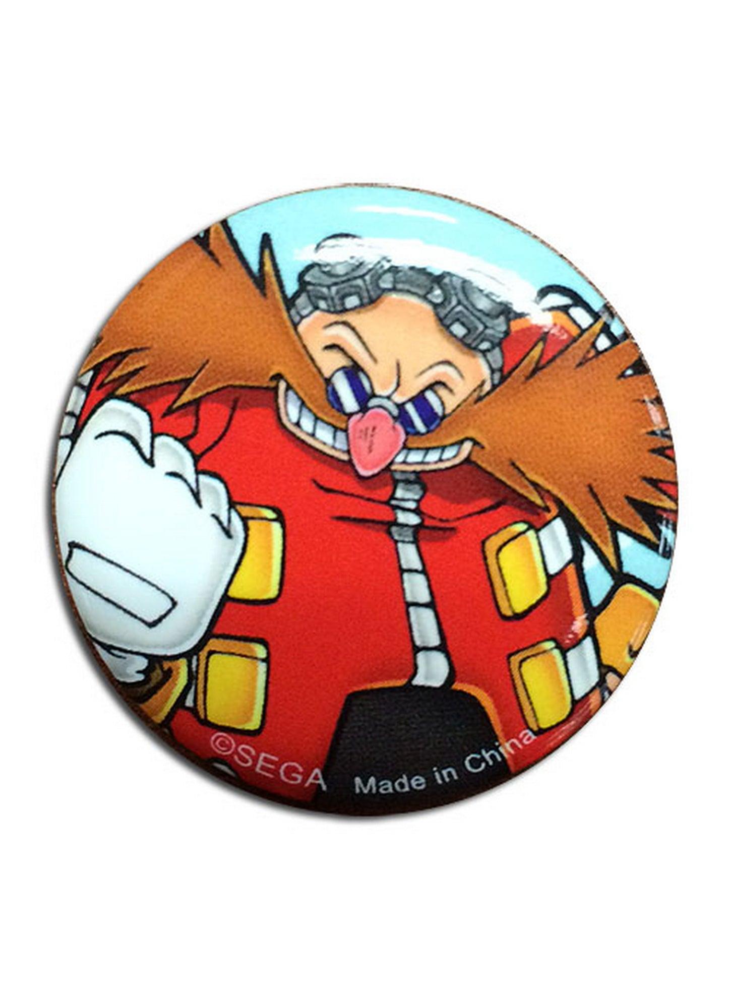 Sonic Hedgehog - Doctor Ivo "Eggman" Robotnik 1.25" Button Great Eastern Entertainment Sonic Hedgehog - Doctor Ivo "Eggman" Robotnik 1.25" Button Great Eastern Entertainment