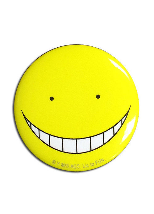 Assassination Classroom - Koro Sensei Happy Button - Great Eastern Entertainment