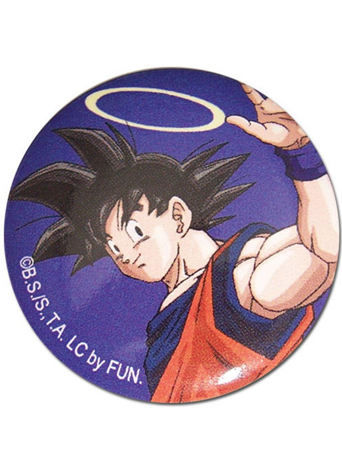 Dragon Ball Z - Son Goku With Halo Button - Great Eastern Entertainment