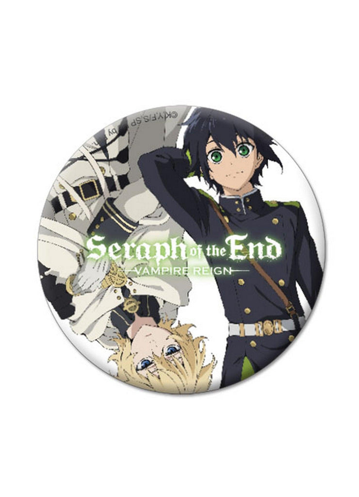 Seraph Of The End- Yuichiro & Mikaela Button 1.25'