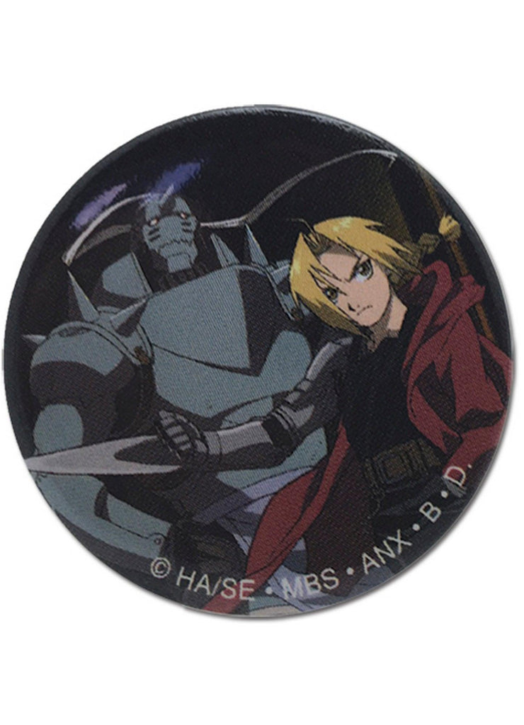 Fullmetal Alchemist - Dark Background Button - Great Eastern Entertainment