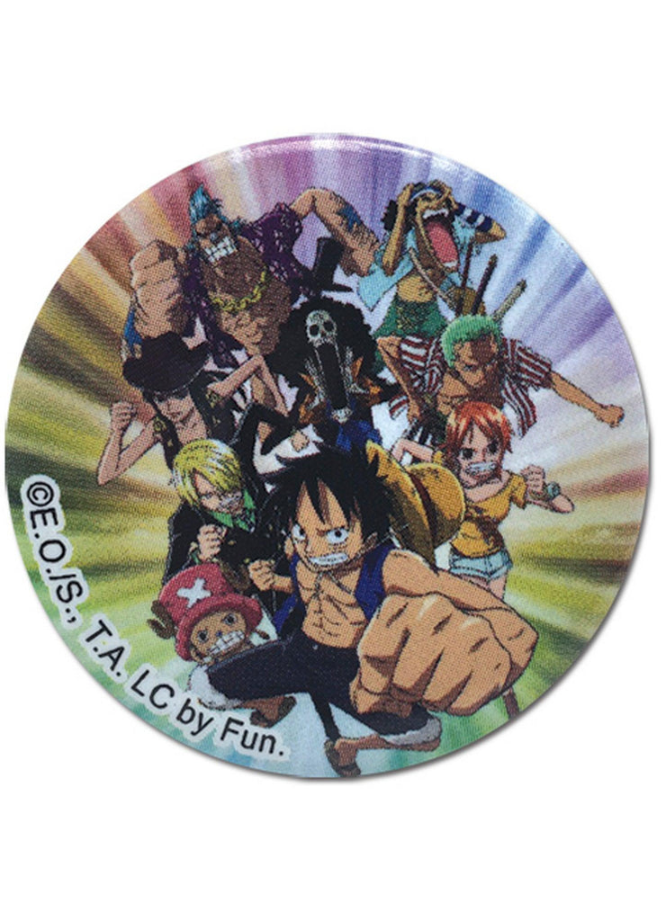 One Piece - Straw Hat Water 7 Arc Button - Great Eastern Entertainment