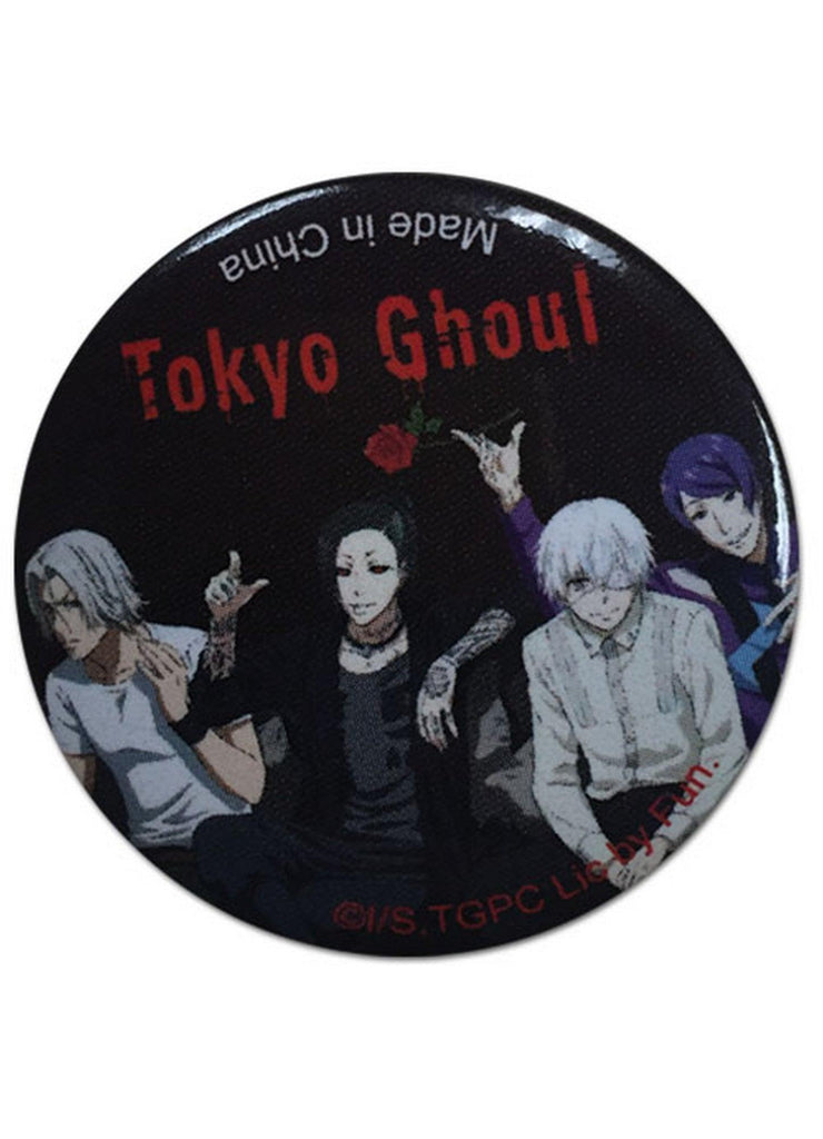 Tokyo Ghoul- Kaneki And Friends Button