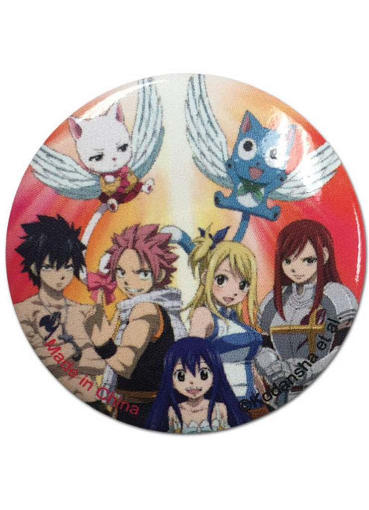 Fairy Tail - Group Button - Great Eastern Entertainment